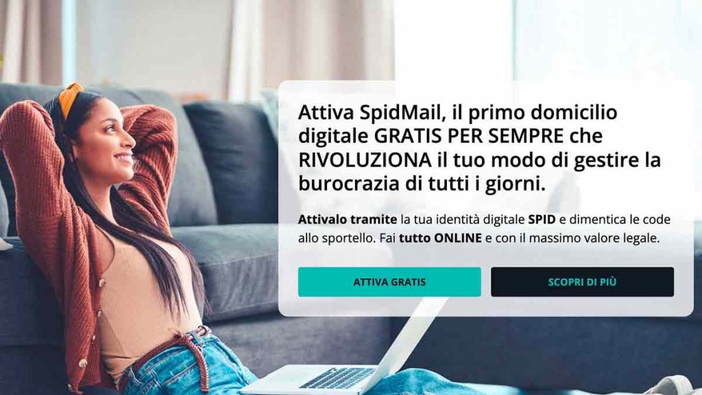 Immagine di esempio di digitalizzazione del business di Namirial con SpidMail